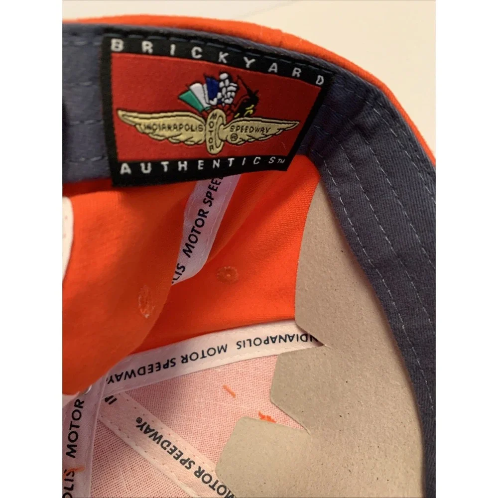 2008‎ Indianapolis 500 Event Splash Orange And White Hat 92nd Adjustable New